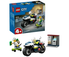 LEGO® City Policijos motociklo gaudynės, rinkinys 60455