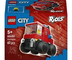 LEGO® City „Ratai“ – ugniagesių sunkvežimis, žaislas, konstravimo rinkinys, 60482