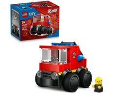 LEGO® City „Ratai“ – ugniagesių sunkvežimis, žaislas, konstravimo rinkinys, 60482