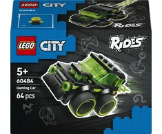 „LEGO® City“ „Ratai“ – žaidimų lenktyninis automobilis, automobilio modelio rinkinys, 60484
