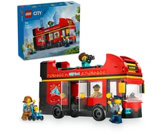 LEGO® City Raudonas dviaukštis apžvalgos autobusas (60407)