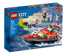 LEGO® City Ugniagesių kateris (60373)