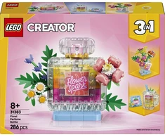 LEGO® Creator 3 in 1 Dekoratyvus kvepalų buteliukas su gėlėmis 31383