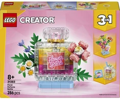 LEGO® Creator 3 in 1 Dekoratyvus kvepalų buteliukas su gėlėmis 31383