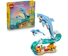 LEGO® Creator 3 in 1 Jūrų gyvūnai: gražūs delfinai 31385