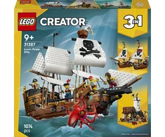 LEGO® Creator „3 in 1“ Legendinis piratų laivas 31387