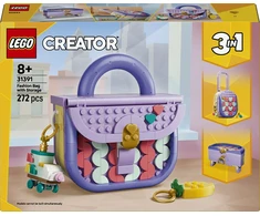 LEGO® Creator 3 in 1 Meniškas ir madingas krepšys su daiktadėže 31391