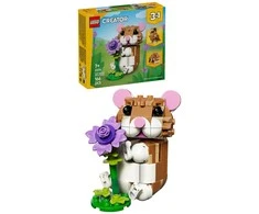 LEGO® Creator 3 in 1 Mielas žiurkėnas su gėle 31376