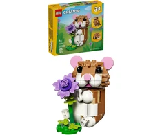 LEGO® Creator 3 in 1 Mielas žiurkėnas su gėle 31376