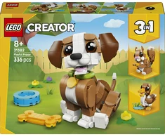 LEGO® Creator 3 in 1 Mieli gyvūnai: žaismingas šuniukas 31382