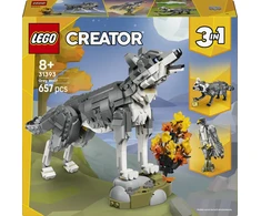 LEGO® Creator „3 in 1“ Miško gyvūnai: pilkasis vilkas 31393