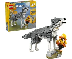 LEGO® Creator „3 in 1“ Miško gyvūnai: pilkasis vilkas 31393
