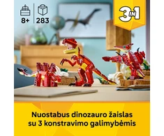 LEGO® Creator 3 in 1 Nuožmus dinozauras Žaislas 31379