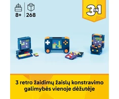 LEGO® Creator 3 in 1 Retro žaidimų konsolė Žaislas 31380