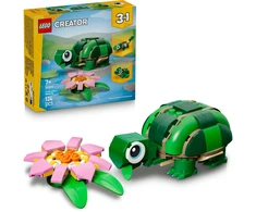 LEGO® Creator 3 in 1 Vėžlys su vandens lelijos žiedu 31377
