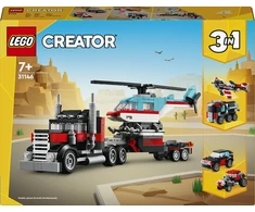 LEGO® Creator 3-in-1 Bortinis sunkvežimis su sraigtasparniu (31146)