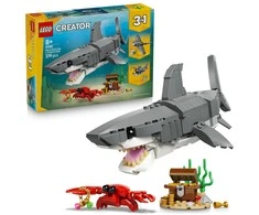 LEGO® Creator Nuožmus ryklys su lobių skrynia Žaislas 31381