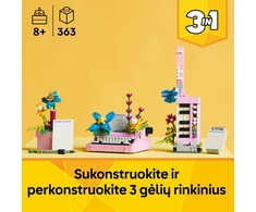 LEGO® Creator 3in1 Rašomoji mašinėlė su gėlėmis (31169)