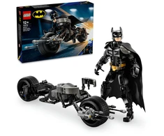LEGO® DC Batman™: Betmeno konstruojama figūrėlė ir motociklas 76273