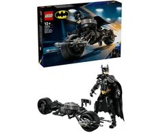 LEGO® DC Batman™: Betmeno konstruojama figūrėlė ir motociklas 76273