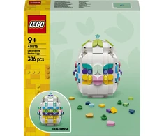LEGO® dekoratyvinis velykinis kiaušinis Konstravimo rinkinys Pavasariška dovana 40816