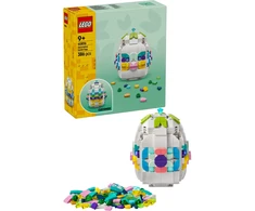 LEGO® dekoratyvinis velykinis kiaušinis Konstravimo rinkinys Pavasariška dovana 40816