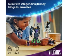 LEGO® Disney Piktadarės ir Kruelos De Vil suknelės (43262)