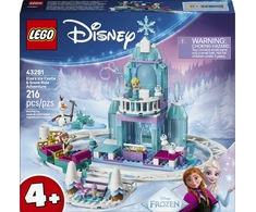 LEGO® ǀ „Disney Frozen“ Elzos ledo pilis ir smagus pasivažinėjimas rogėmis 43281