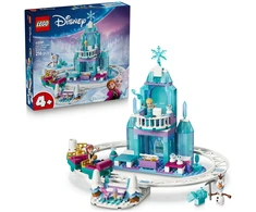 LEGO® ǀ „Disney Frozen“ Elzos ledo pilis ir smagus pasivažinėjimas rogėmis 43281