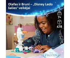 LEGO® ǀ „Disney Frozen“ Smagi Olafo ir Brunio iškyla 43287