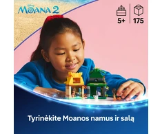 LEGO® Disney Princess Moanos pramogos saloje (43260)