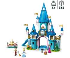 LEGO® ǀ Disney Pelenės ir Žavingojo princo pilis 43206 konstravimo rinkinys (365 dalys) 43206
