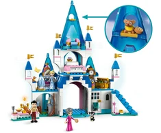 LEGO® ǀ Disney Pelenės ir Žavingojo princo pilis 43206 konstravimo rinkinys (365 dalys) 43206
