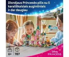 LEGO® ǀ Disney Princesės pilis ir karališkieji augintiniai 43267