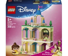 LEGO® ǀ „Disney Princess“ Mini Belė ir Tiana su pilimi 43291