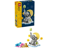 LEGO® drambliukas danguje Eksponuojama dovana naujiems tėvams 40814