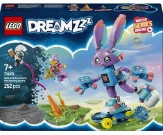 LEGO® DREAMZzz Izzie ir žaidimų triušiukas Bunchurro (71490)