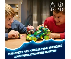 LEGO® DREAMZzz Mateo ir Z-Blob lenktyninis veiksmo automobilis (71491)