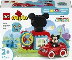 LEGO® DUPLO Peliuko Mikio klubas ir automobilis (10454)