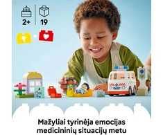 LEGO® DUPLO Greitoji pagalba ir vairuotojas (10447)