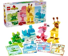 LEGO® DUPLO® Gyvūnų konstravimo žaidimas. Žaislas - 10472