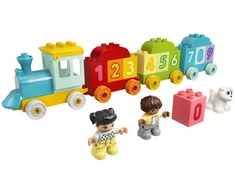 LEGO® DUPLO® Man pirmasis skaičių traukinys – išmok skaičiuoti (10954) 10954