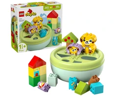 LEGO® DUPLO® Mano pirmasis formų rūšiavimo žaislas: šuniuko namas 10441