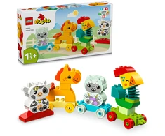 LEGO® DUPLO® Mano pirmasis gyvūnų traukinukas Gamtos žaislas 10412