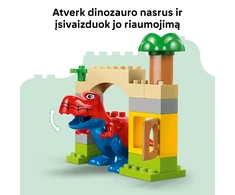 LEGO® DUPLO® „Marvel“ Voriukas tiranozauras prieš Žaliąjį gobliną, 10463