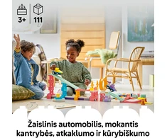 LEGO® DUPLO® Town „3 in 1“ kūrybiškos rampos su automobiliais 10478