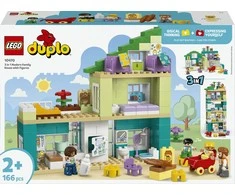 LEGO® DUPLO® Town „3 in 1“ modernus šeimos namas su figūrėlėmis 10470
