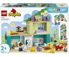 LEGO® DUPLO® Town „3 in 1“ modernus šeimos namas su figūrėlėmis 10470