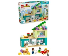LEGO® DUPLO® Town „3 in 1“ modernus šeimos namas su figūrėlėmis 10470