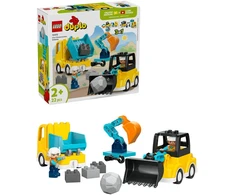 LEGO DUPLO Town Statybų mašinos 3 viename 10475